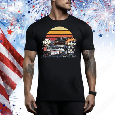 Tommy Pickles and Chuckie Finster from Rugrats as Marty and Doc Tee Shirt