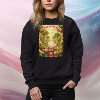 Tony Pepperoni Welcome To The Jungle Pizza Tee Shirt