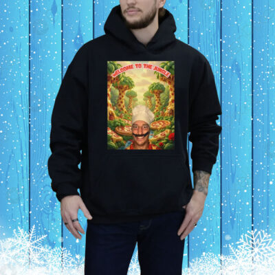 Tony Pepperoni Welcome To The Jungle Pizza Tee Shirt