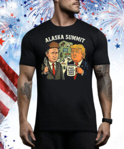 Trump and Putin Alaska Summit make Alaska warm again 2025 Tee Shirt