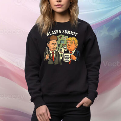 Trump and Putin Alaska Summit make Alaska warm again 2025 Tee Shirt