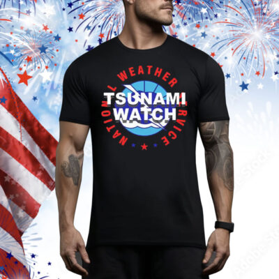 Tsunami Watch National Weather Service Tee Shirt