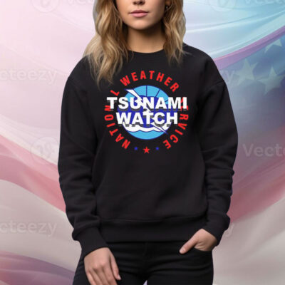 Tsunami Watch National Weather Service Tee Shirt