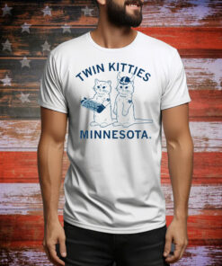 Twin Kitties Tee Shirt