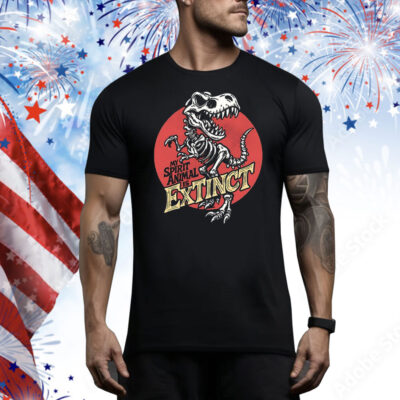 Tyrannosaurus rex my spirit animal is extinct Tee Shirt