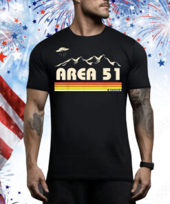 UFO Area 51 Nevada Tee Shirt