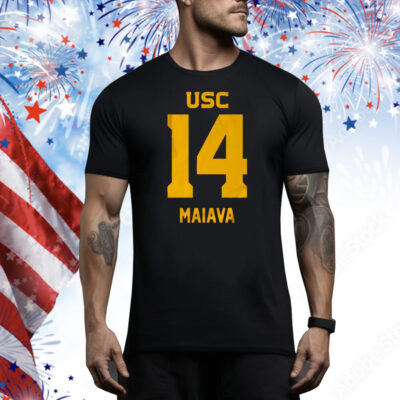USC Football Jayden Maiava 14 Tee Shirt