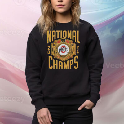 WWE x Ohio State National Champs 2024 Tee Shirt