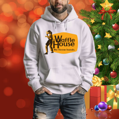 Waffle House We Throw Hands Tee Shirt
