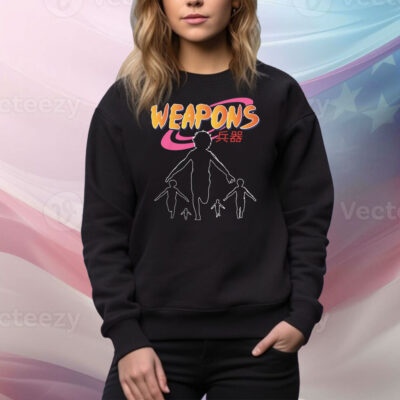 Weapons Anime. Tee Shirt