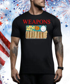 Weapons. Tee Shirt