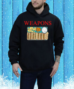 Weapons. Tee Shirt