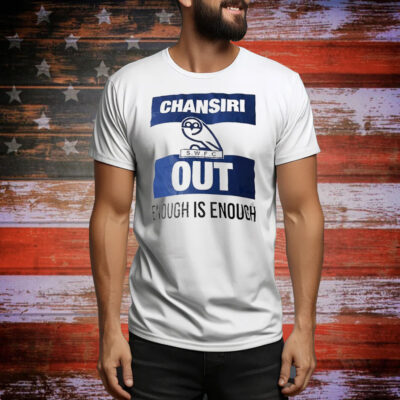 Wednesday Football Club chansiri out enough is enough Tee Shirt
