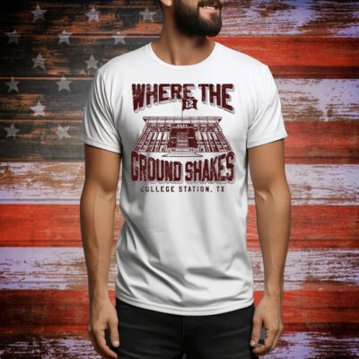 Where the Ground Shakes Pocket Tee Shirt