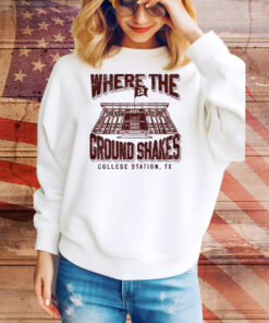 Where the Ground Shakes Pocket Tee Shirt