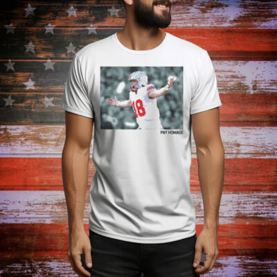Will Howard Pay Homage Tee Shirt