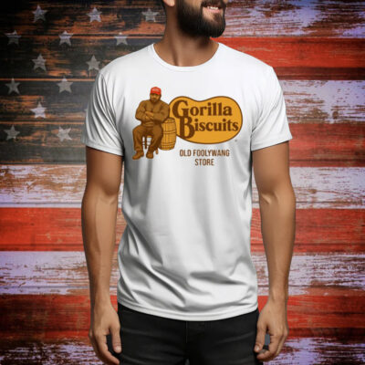 Zeek Arkham Gorilla Biscuits Old Foolywang s Tee Shirt