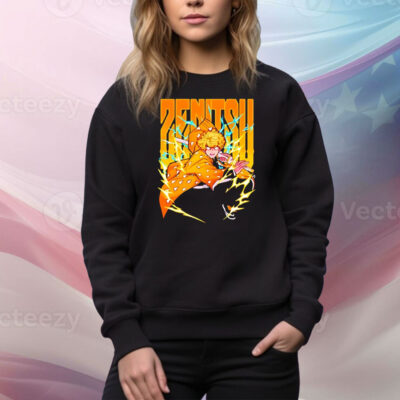 Zenitsu Agatsuma Demon Slayer Kimetsu no Yaiba Tee Shirt
