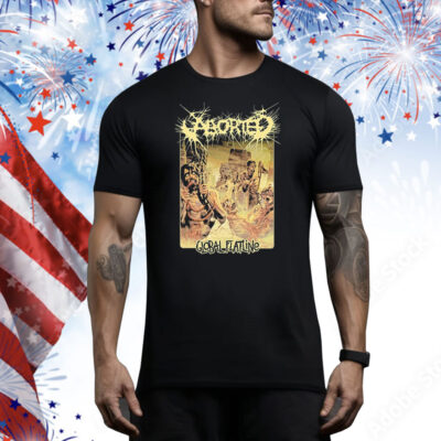 Aborted Global Flatline Tee Shirt