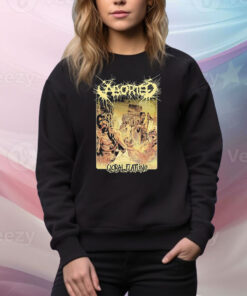 Aborted Global Flatline Tee Shirt