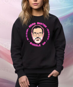 Adam Buxton Buckle Up Big Head Tee Shirt