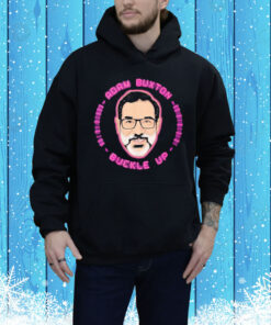 Adam Buxton Buckle Up Big Head Tee Shirt