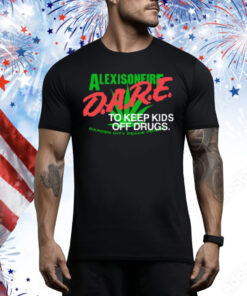 Alexisonfire Dare To Keep Kids Off Drugs Tee Shirt