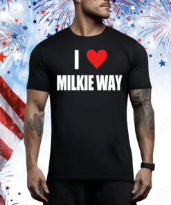 Angry Things For Sad People I Love Milkie Way Tee Shirt