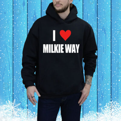 Angry Things For Sad People I Love Milkie Way Tee Shirt