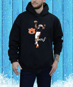 Auburn Football Cam Coleman Superstar Pose Tee Shirt