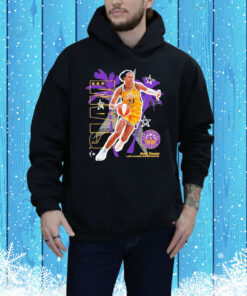 Azurá Stevens Slam X Los Angeles Sparks WNBA Tee Shirt