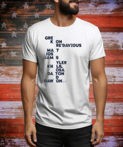 Buffalo Get the Tables Names Tee Shirt