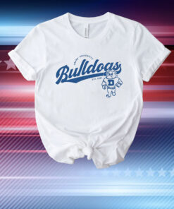 Bulldogs Script Logo Heavyweight T-Shirt