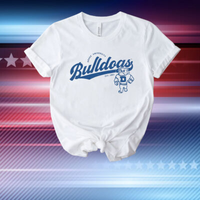 Bulldogs Script Logo Heavyweight T-Shirt