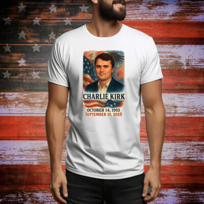Charlie kirk American Patrio Tee Shirt
