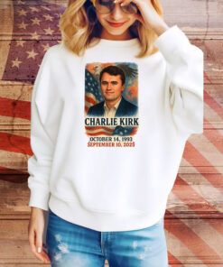 Charlie kirk American Patrio Tee Shirt