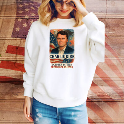 Charlie kirk American Patrio Tee Shirt
