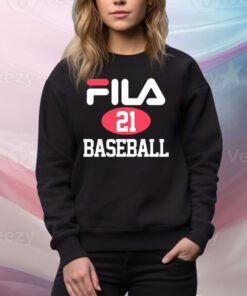 Chicago Cubs Sammy Sosa Fila 21 Baseball Tee Shirt