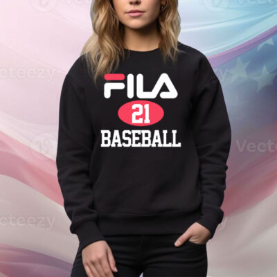 Chicago Cubs Sammy Sosa Fila 21 Baseball Tee Shirt