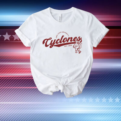 Cyclones Script Logo Heavyweight T-Shirt