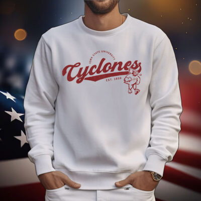 Cyclones Script Logo Heavyweight T-Shirt