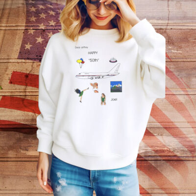 Dear Jeffrey Happy "50th" Joel Tee Shirt