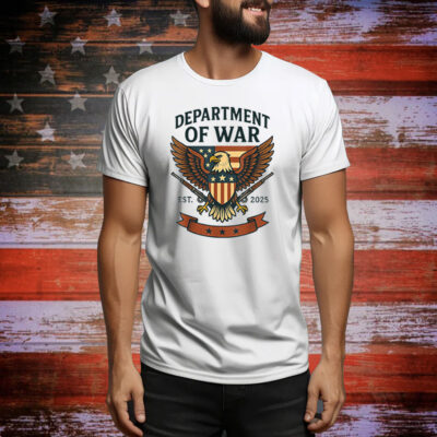 Department Of War Established 2025 Tee Shirt
