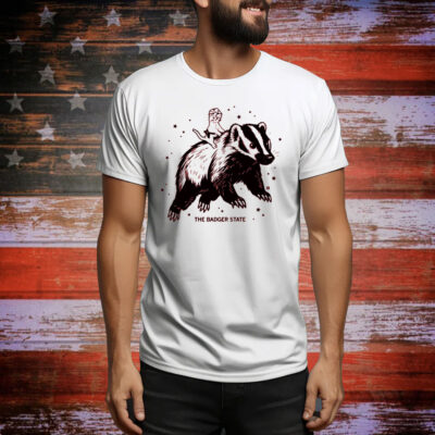 Gary Riding Badger Heavyweight Tee Shirt