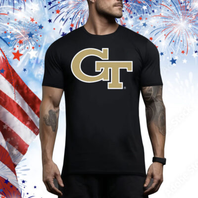 Georgia Tech Yellow Jackets Primary Logo Tee Shirt