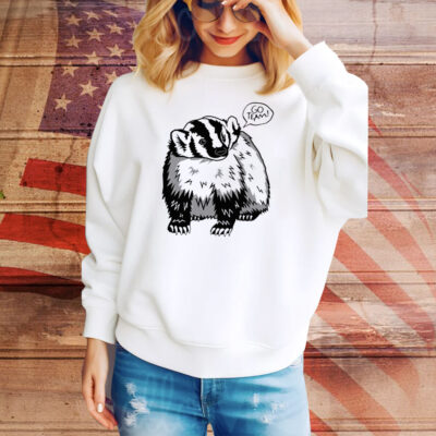Go Team Badger Baseball Tee Shirt