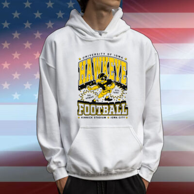 Hawkeye Football Max Collegiate Heavyweight T-Shirt