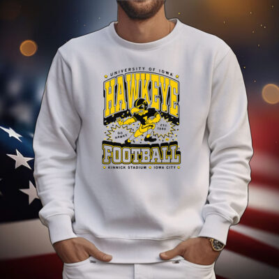 Hawkeye Football Max Collegiate Heavyweight T-Shirt