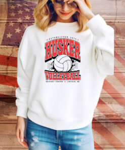 Husker Volleyball Max Collegiate Heavyweight Tee Shirt