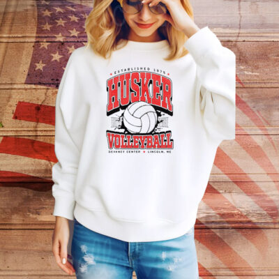 Husker Volleyball Max Collegiate Tee Shirt